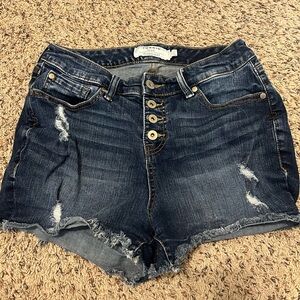 Torrid Women's Blue Denim Shorts